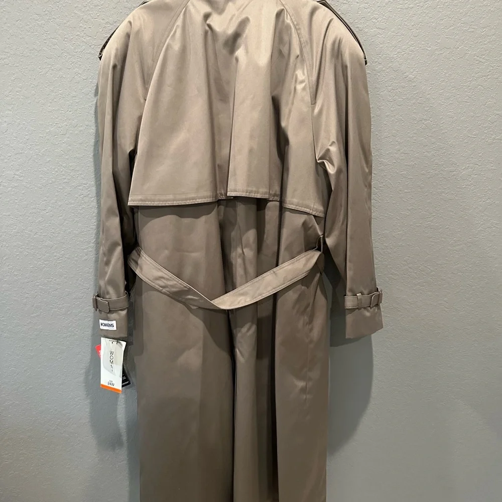 VTG Worthington Trench Coat With Detachable Thermolite Liner Sz 24W NWT - Picture 6 of 9
